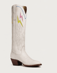 The Lightning Boot Bone and Rainbow - CITY Boots