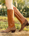 The Amarillo Boot Brown