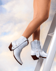 The 24/7 Boot Powder Blue Croc - CITY Boots