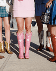 The Heart Boot Pink and Bone - CITY Boots
