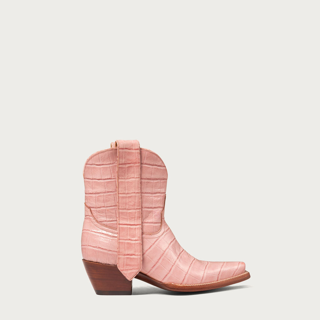 The CITY Boots Pink Croc 24/7 - CITY Boots