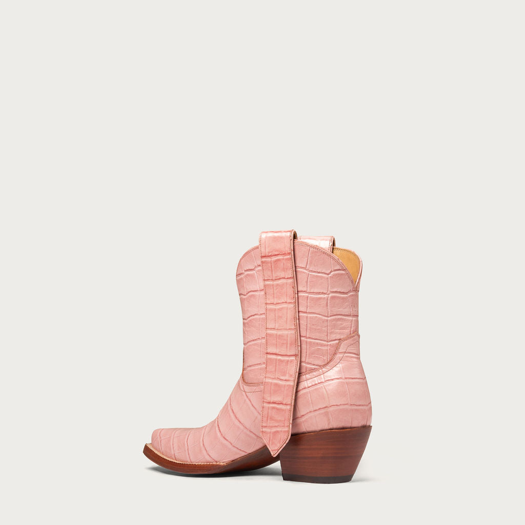 The CITY Boots Pink Croc 24/7 - CITY Boots