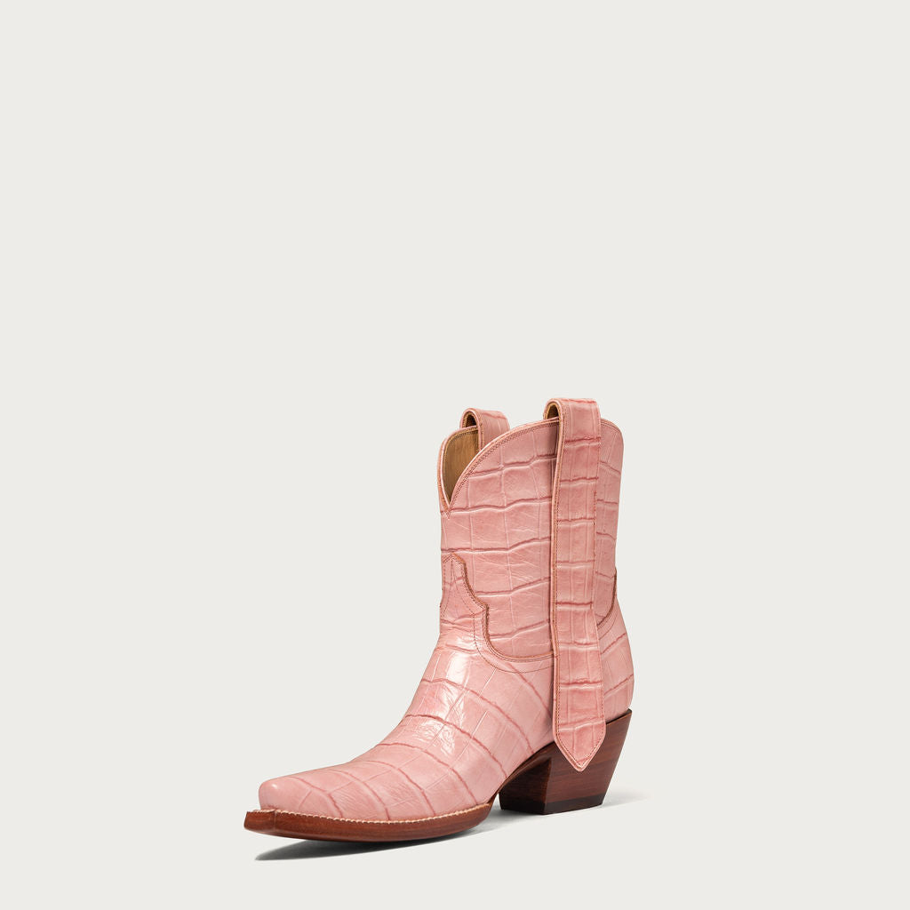 The CITY Boots Pink Croc 24/7 - CITY Boots