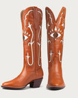 The Evil Eye Boot Saddle - CITY Boots