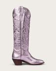 The Heartbreaker Boot Pink Metallic and Silver - CITY Boots