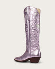 The Heartbreaker Boot Pink Metallic and Silver - CITY Boots