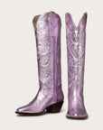 The Heartbreaker Boot Pink Metallic and Silver - CITY Boots