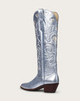 The Heartbreaker Boot Powder Blue Metallic and Silver - CITY Boots