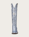 The Heartbreaker Boot Powder Blue Metallic and Silver - CITY Boots
