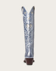 The Heartbreaker Boot Powder Blue Metallic and Silver - CITY Boots