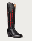 The Austin Boot Black and Red - CITY Boots