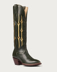 The Austin Boot in Green and Gold