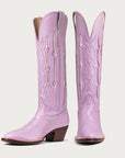 The Austin Boot in Lilac and Lavender Metallic