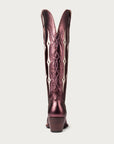 The Austin Boot Sangria Metallic and Bone - CITY Boots