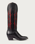 The Austin Boot Black and Red - CITY Boots