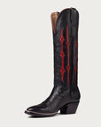 The Austin Boot Black and Red - CITY Boots