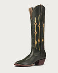 The Austin Boot in Green and Gold
