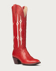 The Austin Boot in Red and Bone