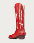 The Austin Boot in Red and Bone