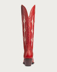The Austin Boot in Red and Bone