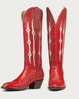 The Austin Boot in Red and Bone