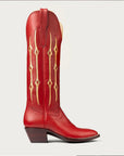 The Austin Boot Red and Gold - CITY Boots