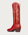 The Austin Boot in Red and Gold