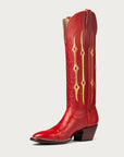 The Austin Boot Red and Gold - CITY Boots