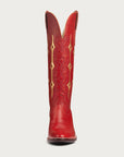 The Austin Boot in Red and Gold