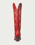 The Austin Boot in Red and Gold