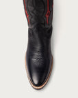 The Austin Boot in Black and Red