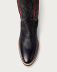 The Austin Boot Black and Red - CITY Boots
