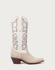 The Memphis Boot Bone and Bone Suede - CITY Boots
