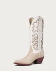 The Memphis Boot Bone and Bone Suede - CITY Boots