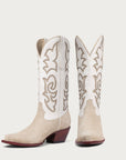 The Memphis Boot Bone and Bone Suede - CITY Boots