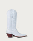 The Noho Boot Powder Blue Croc - CITY Boots