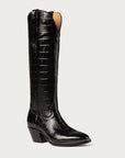 The Ink Croc Soho Boot - CITY Boots