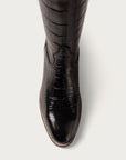 The Ink Croc Soho Boot - CITY Boots
