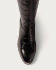 The Ink Croc Soho Boot - CITY Boots