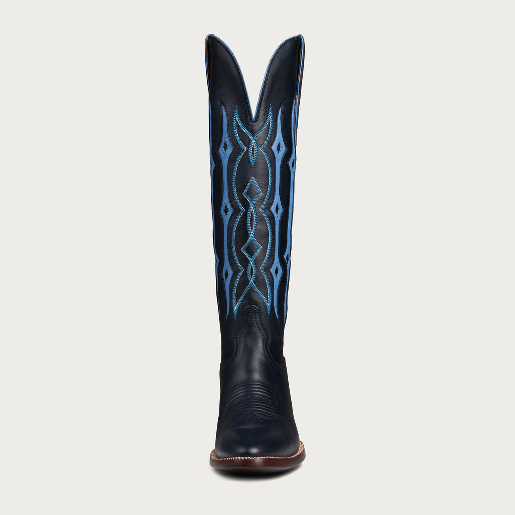 The Austin Boot in Navy and Sky Blue - CITY Boots