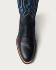 The Austin Boot in Navy and Sky Blue - CITY Boots
