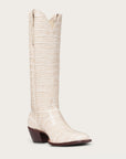 The Soho Boot Bone Croc - CITY Boots