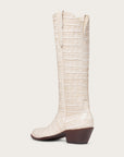 The Soho Boot Bone Croc - CITY Boots