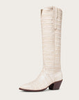 The Soho Boot Bone Croc - CITY Boots