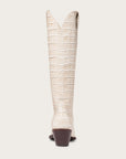 The Soho Boot Bone Croc - CITY Boots