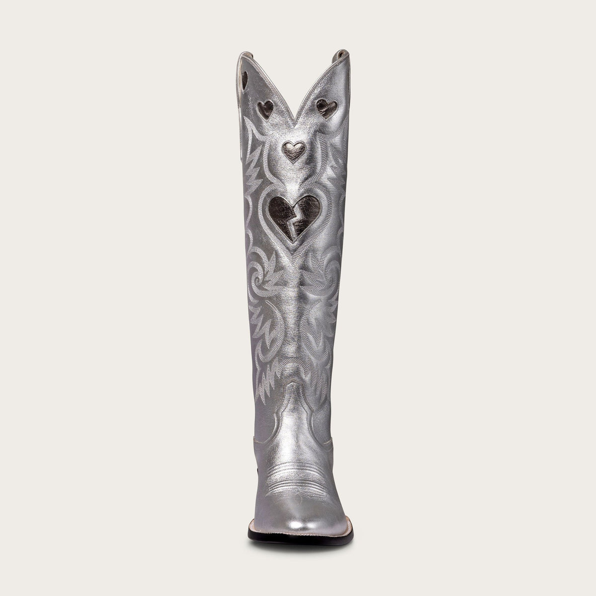（希少）diesel silver boots The Heartbreaker Boot Silver and Gunmetal – CITY Boots