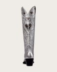The Heartbreaker Boot Silver and Gunmetal - CITY Boots
