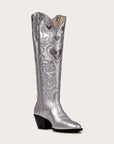 The Heartbreaker Boot Silver and Gunmetal - CITY Boots