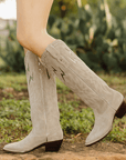 The Lightning Boot Grey Suede and Gunmetal - Limited Edition - CITY Boots