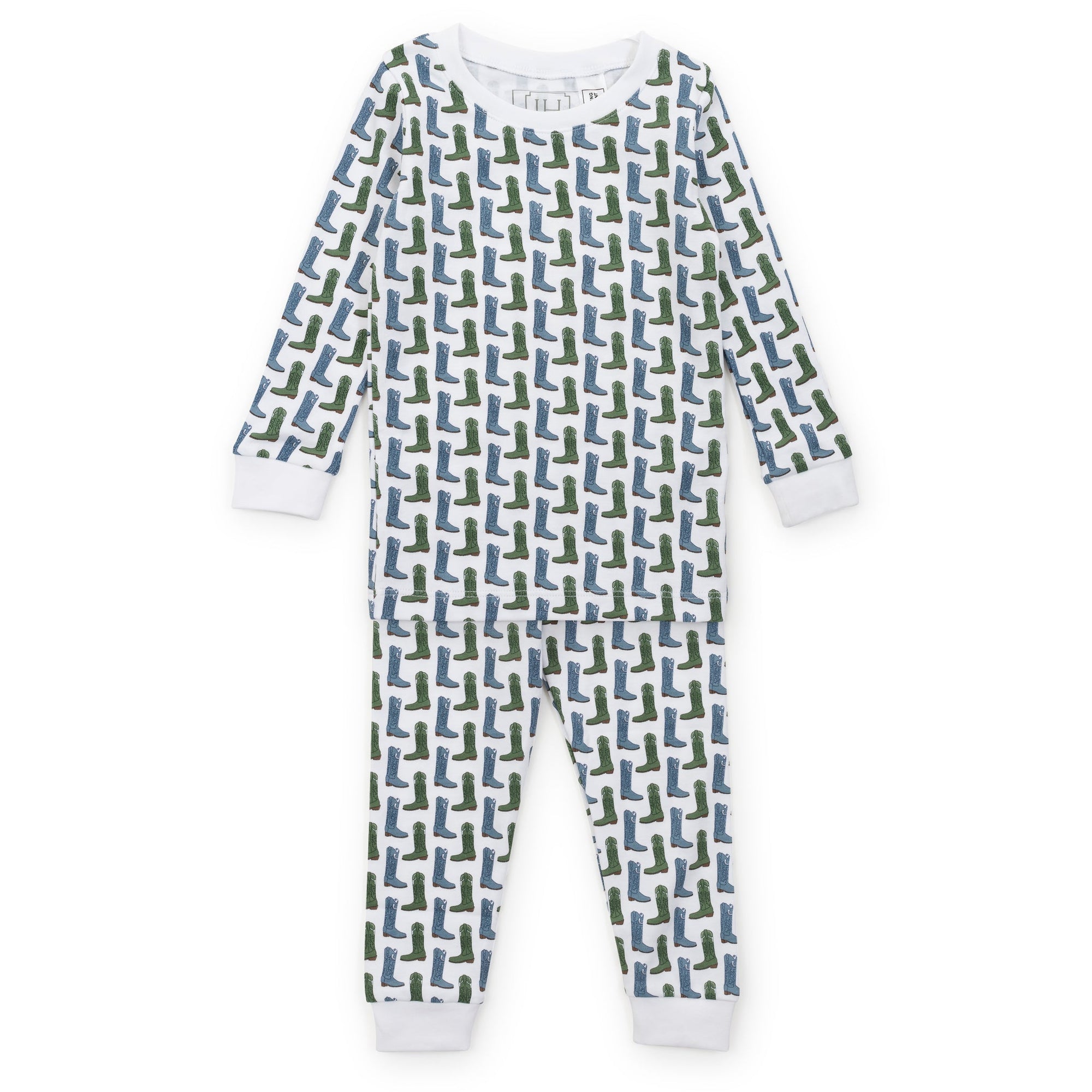 Grayson Boys' Pajama Pant Set - Cowboy Boots - CITY Boots